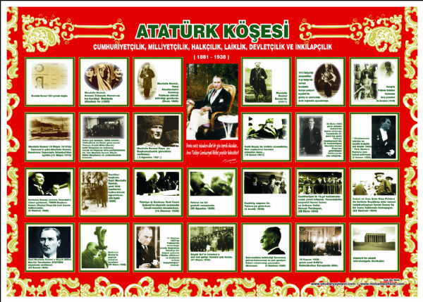Atatürk Köşesi (50 Cm X 70 Cm)